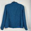 Le Suit Women Polyester Blue Skirt Suit Size 18 Stand UP Collar Cocktail 2PC