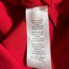 Marina Crepe Jumpsuit Red Size 14 Cascading Ruffle Drape Sleeveless Timeless