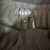 DKNY Women Faux Leather Mini Pleated Skirt Size M Black Pull On Elastic Waist