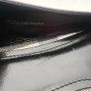 Burberry Check Pattern Metallic Toe Flat Shoes Size 40 Cap Buckle Accent