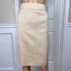 10-7735.jpg EVAN PICONE Women Skirt Suit Size 12P Honey Polyester Lined Cocktail 2PC