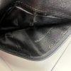 Salvatore Ferragamo Leather Passport Credit Cards Holder Wallet Black Made Italy