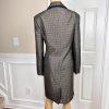 Jones Studio Polyester Metallic Skirt 12 Suit 14 Mismatch Light Brown 2PC