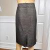 Jones Studio Polyester Metallic Skirt 12 Suit 14 Mismatch Light Brown 2PC