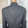 Tahari ASL Polyester Skirt Suit 12 Black Stand Collar Lined Career Cocktail 2PC
