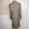 Evan Picone  Polyester Rayon Stretch Skirt Suit Size 12P Gray Pinstriped 2PC New