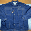 Sean John Men Cotton Denim Jeans Jacket Size 6XB Blue Button Up Collared Hip Hop