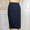 New LE SUIT 2PC Yellow Black Polyester Lined Short Sleeves Skirt Suit Size 8P