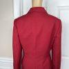 KASPER 2PC Red Polyester Cocktail Business Mismatch Skirt (SZ 12P) Suit (SZ 10P)