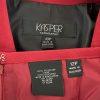 KASPER 2PC Red Polyester Cocktail Business Mismatch Skirt (SZ 12P) Suit (SZ 10P)