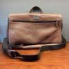 Coach Trans Atlantic Tan Leather Messenger Bag Shoulder Computer Briefcase Bag