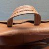 Coach Trans Atlantic Tan Leather Messenger Bag Shoulder Computer Briefcase Bag