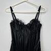 s-l1600-119.jpg Savage Fenty Faux Leather Corset Size S Black Bustier Adjustable Grunge Gothic