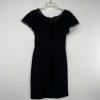 Tadashi Shoji Tabora off-shoulder ruffle dress size M layered tiered Minimalist