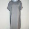 Terramina Polyester Midi Dress Suit Size 18 Silver Elegant Cocktail Classic