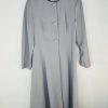 Terramina Polyester Midi Dress Suit Size 18 Silver Elegant Cocktail Classic