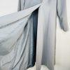 Terramina Polyester Midi Dress Suit Size 18 Silver Elegant Cocktail Classic