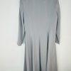 Terramina Polyester Midi Dress Suit Size 18 Silver Elegant Cocktail Classic