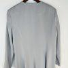Terramina Polyester Midi Dress Suit Size 18 Silver Elegant Cocktail Classic