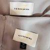 Terramina Polyester Midi Dress Suit Size 18 Silver Elegant Cocktail Classic