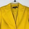 Nine West Cotton Stretch Skirt Suit Size 6 Marigold lace Business Career New