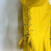 Nine West Cotton Stretch Skirt Suit Size 6 Marigold lace Business Career New