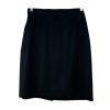 Escada By Margaretha Ley Vintage Pure New Wool Pencil Skirt Waist 29 inch Black