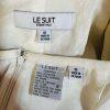 Le Suit Polyester Skirt Suit Size 16 Off White Lined Crepe Timeless Classy 2PC