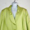 s-l1600-38.jpg Le Suit Polyester Skirt Suit Size 22W Lime Green Textured Shawl Collar 2PC New