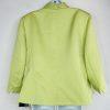 s-l1600-39.jpg Le Suit Polyester Skirt Suit Size 22W Lime Green Textured Shawl Collar 2PC New