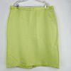 s-l1600-41.jpg Le Suit Polyester Skirt Suit Size 22W Lime Green Textured Shawl Collar 2PC New