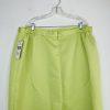 s-l1600-44.jpg Le Suit Polyester Skirt Suit Size 22W Lime Green Textured Shawl Collar 2PC New