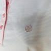 G/Fore Polo Shirt Size S Pink Feeder Striped Tech Jersey Stretch Athletic New