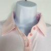 G/Fore Polo Shirt Size S Pink Feeder Striped Tech Jersey Stretch Athletic New