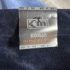 Koman Sport Men 2PC Track Jacket XXL PantS 40X32  Faux Suede Patchwork Navy New