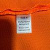 Stunning Bodycon Dress Size S/M One Shoulder Bandage Orange Bowknot Full Zip