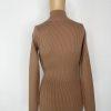 Stylish Tight Knit Sweater Dress Size S/M Tortilla Long Sleeve Cutout Midi New