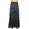 Petal & Pup Maxi Wrap Flounce Skirt  Size 8 Black Off White Timeless