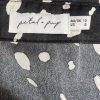 Petal & Pup Maxi Wrap Flounce Skirt  Size 8 Black Off White Timeless