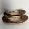 Prada Women Brown Leather Ballet Size 40/ US 9 Slip On Shoes