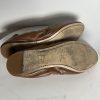 Prada Women Brown Leather Ballet Size 40/ US 9 Slip On Shoes