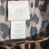 10-1206.jpg H&M Leopard Print Dress Size XS Long Sleeve Brown Black Boho Retro 90s Y2K