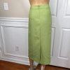 New EMILY 2PC Avocado Polyester Lined Ruffle Collar Cocktail Skirt Suit Size 12 (Copy)