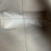 Madison West Faux Leather Long Handle Tote Bag Camel Roomy Removable Zip Pouch