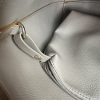 Madison West Faux Leather Long Handle Tote Bag Camel Roomy Removable Zip Pouch