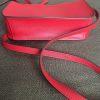 Kate Spade NY Leather Crossbody Bag Purse Red Adjustable Strap Pockets Small