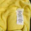 Fashion Nova Polyester Stretch Warm Maxi Dress L/XL Yellow Tied Down Ribbed