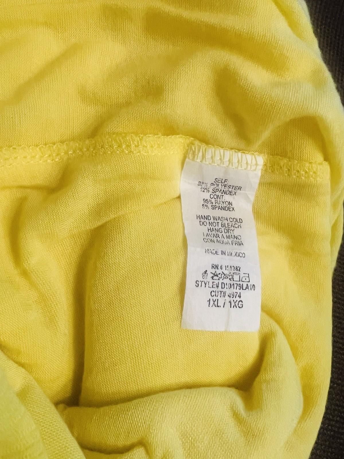 Fashion Nova Polyester Stretch Warm Maxi Dress L/XL Yellow Tied Down Ribbed