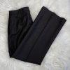 10-153.jpg KASPER Women 2PC Chocolate Brown Striped Single Breasted Pant Suit Size 8P