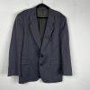 Christian Dior Vintage Men Blazer Size 44R Gray Stripe 2 Button Timeless Preppy
